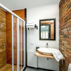 Апартаменты LvivSon Apartments Svobody Area ванная фото 2