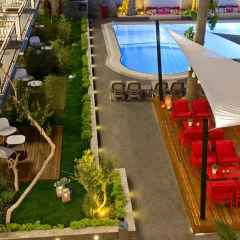 Samira Exclusive Hotel & Apartments Турция, Калкан - отзывы, цены и фото номеров - забронировать отель Samira Exclusive Hotel & Apartments онлайн бассейн фото 3