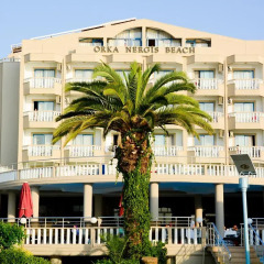 Отель Orka Nergis Beach 3* Стандартный номер с различными типами кроватей фото 6