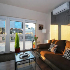 Апартаменты Arpad Bridge Apartments Апартаменты с различными типами кроватей фото 39