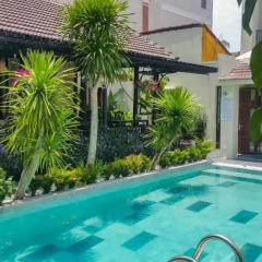 Отель Starfruit Homestay Hoi An 2* Улучшенный номер с различными типами кроватей фото 14