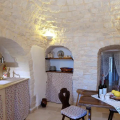 Отель Trulli Barsento Альберобелло питание