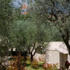 Отель Camping Michelangelo Кровать в общем номере фото 7