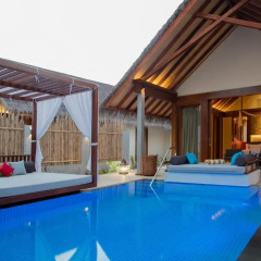 Отель Furaveri Island Resort & Spa 5* Вилла Garden с различными типами кроватей фото 4