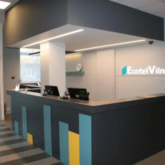 Отель Ecotel Vilnius 3* Стандартный номер с различными типами кроватей фото 15
