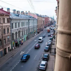 Гостиница Piters Mystery on Gorokhovaya Кровать в общем номере с двухъярусной кроватью фото 28