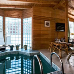 Гостиница Winter Cottage In Peredelkino With Sauna Коттедж с различными типами кроватей фото 10