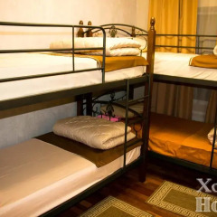Хостел Hothos Кровать в мужском общем номере с двухъярусной кроватью фото 10