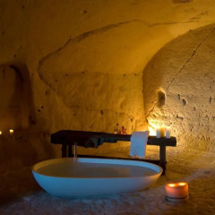 Отель Sextantio Le Grotte Della Civita 4* Стандартный номер фото 10