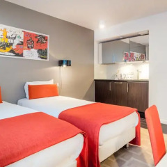 Отель Hipark by Adagio Marseille 3* Студия с различными типами кроватей фото 4