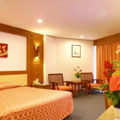 Royal Twins Palace Hotel 4* Улучшенный номер с разными типами кроватей фото 4