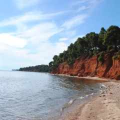 Отель Daniil's Seafront Apartment Греция, Ситония - отзывы, цены и фото номеров - забронировать отель Daniil's Seafront Apartment онлайн пляж фото 2