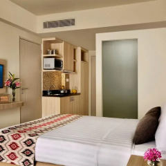 Отель Citadines Kuta Beach Bali 4* Студия Делюкс с двуспальной кроватью фото 4