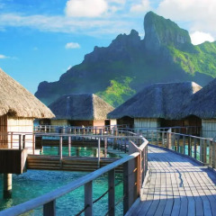 Отель Four Seasons Resort Bora Bora 5* Люкс с различными типами кроватей фото 9