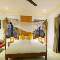 Отель Blue Beach Village Homestay 2* Стандартный номер с различными типами кроватей фото 18