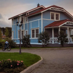 Гостиница Ладожская Усадьба 4* Коттедж с различными типами кроватей