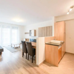 Отель Mango Aparthotel Улучшенные апартаменты с различными типами кроватей фото 8