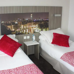 Отель Best Western Saphir Lyon 4* Стандартный номер с различными типами кроватей фото 2