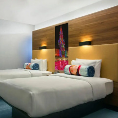 Отель Aloft Brussels Schuman 3* Номер Savvy с 2 отдельными кроватями