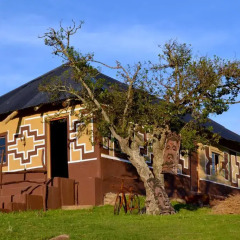 Отель Addo Palace Bush Huts Шале с различными типами кроватей фото 18