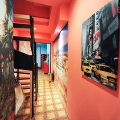 Backpacker Hostel Кровать в общем номере с двухъярусной кроватью фото 21