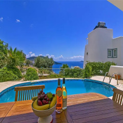 Отель Villa Nesrin Kalkan бассейн фото 2