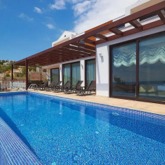Villa Lycia View by Akdenizvillam Турция, Калкан - отзывы, цены и фото номеров - забронировать отель Villa Lycia View by Akdenizvillam онлайн бассейн фото 3