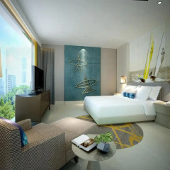 Отель Mercure Pattaya Ocean Resort 4* Улучшенный номер с двуспальной кроватью