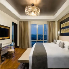Отель Kempinski Mall Of The Emirates 5* Номер Делюкс с различными типами кроватей фото 9