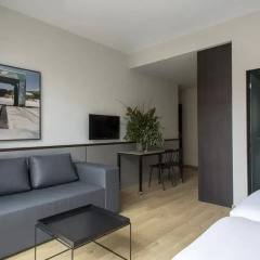 Отель Aparthotel Allada 3* Улучшенная студия с различными типами кроватей фото 5
