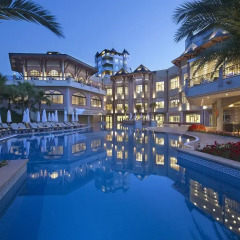 Отель Papillon Zeugma Relaxury - All Inclusive Белек вид на фасад фото 3