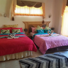 Отель Relaxing Palm Pool Villa 3* Вилла Делюкс с различными типами кроватей фото 7
