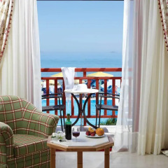 Отель Mitsis Rinela Beach Resort & Spa - All Inclusive 5* Стандартный номер с различными типами кроватей фото 3