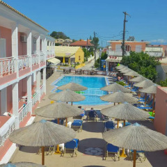 Отель Angelina Hotel & Apartments Греция, Корфу - отзывы, цены и фото номеров - забронировать отель Angelina Hotel & Apartments онлайн балкон