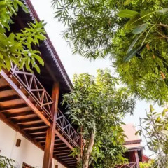 Отель Villa Chitchareune 3* Номер Делюкс с 2 отдельными кроватями фото 14