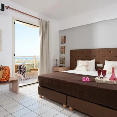 Notos Heights Hotel & Suites 4* Улучшенная студия с различными типами кроватей фото 10