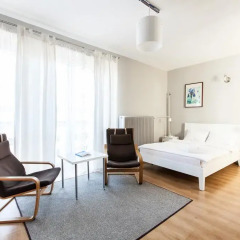 Отель Apartment4you Wilcza Студия с различными типами кроватей фото 5