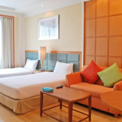 Отель Jasmine City 4* Студия Делюкс с разными типами кроватей фото 2
