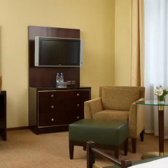 Гостиница Hilton Москва Ленинградская 5* Номер Делюкс с различными типами кроватей фото 17