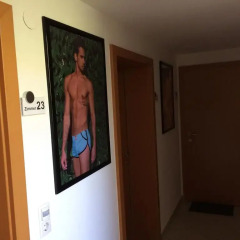 Отель Haus Romeo Alpine Gay Resort - Men 18+ Only 3* Стандартный номер с двуспальной кроватью (общая ванная комната) фото 6