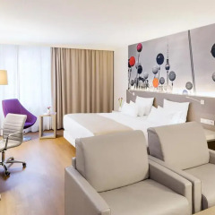 Отель NH Collection Berlin Mitte Am Checkpoint Charlie 4* Люкс с разными типами кроватей фото 22