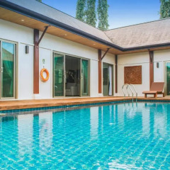 Отель Two Villas Holiday Oriental Style Layan Beach 4* Вилла с различными типами кроватей фото 6