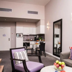 Adina Apartment Hotel Berlin CheckPoint Charlie 4* Стандартный номер с различными типами кроватей фото 5