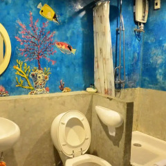 Отель The Colored House Jomtien Стандартный номер с различными типами кроватей фото 7