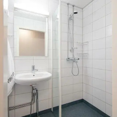 Отель Forenom Aparthotel Espoo Leppävaara Финляндия, Эспоо - отзывы, цены и фото номеров - забронировать отель Forenom Aparthotel Espoo Leppävaara онлайн ванная фото 2
