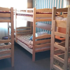 Гостиница Парадиз 3* Кровать в мужском общем номере с двухъярусной кроватью фото 5