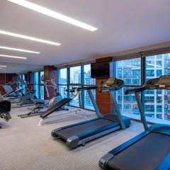 Отель Hoiyue Hotel Xiamen Китай, Сямынь - отзывы, цены и фото номеров - забронировать отель Hoiyue Hotel Xiamen онлайн фитнесс-зал