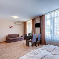 Отель Aparthotel Dawn Park Болгария, Солнечный берег - отзывы, цены и фото номеров - забронировать отель Aparthotel Dawn Park онлайн комната для гостей фото 2