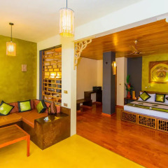 Galavilla Boutique Hotel & Spa 3* Улучшенный номер с различными типами кроватей фото 15