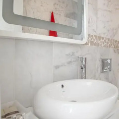 Asfiya Sea View Hotel Турция, Киник - отзывы, цены и фото номеров - забронировать отель Asfiya Sea View Hotel онлайн ванная